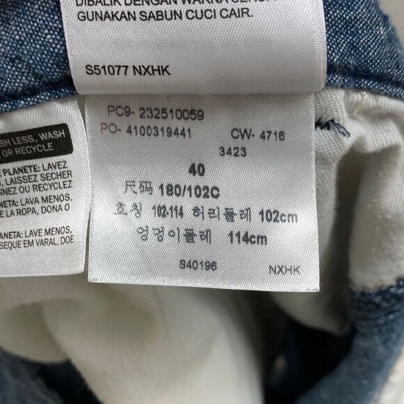 Levi Denim Cargo Shorts Mens Size 40 - Picture 7 of 12